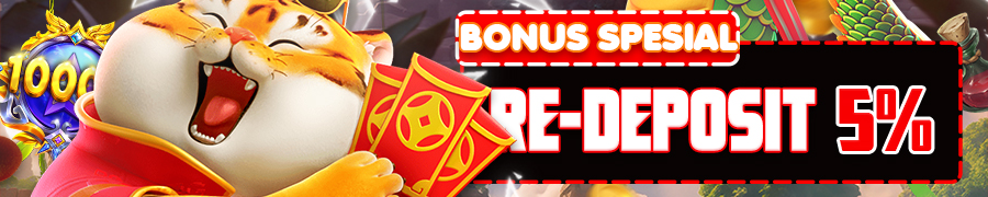 BONUS DEPOSIT HARIAN 5% NASA4D